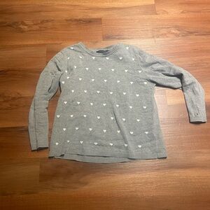 Tommy Hilfiger Women’s Heart Print Crewneck Sweater